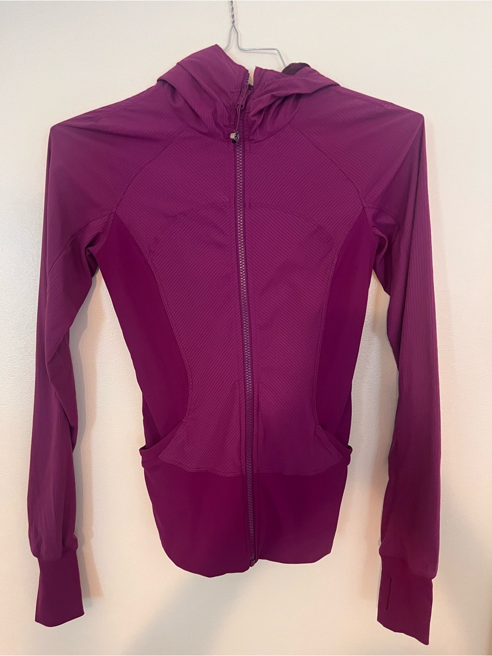 Lululemon Plum In Flux Full-Zip Hooded Jacket